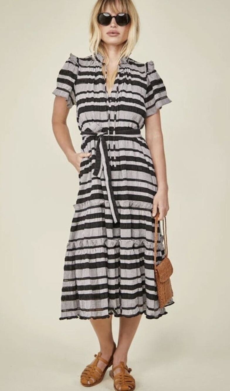 HUNTER BELL Matthews Dress Size S EUC Retail $450